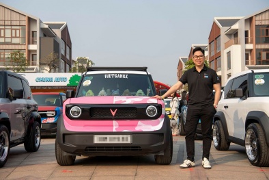 Chủ xe dự thi cá nhân hóa: 'Chỉ có VF 3 mới cho tôi cảm hứng sáng tạo'