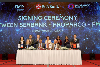 Hai tổ chức tài chính thuộc Chính phủ Pháp và Hà Lan đầu tư 80 triệu USD cho SeABank