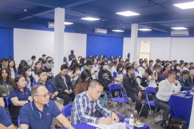 Tọa đàm năng suất chất lượng tại Trường Đại học Hùng Vương TP.HCM nhận được sự quan tâm lớn của sinh viên