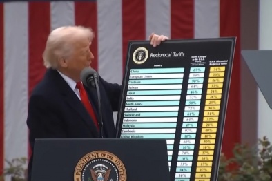 Mỹ công bố mức thuế nhập khẩu với hàng chục nước, Việt Nam chịu 46% 