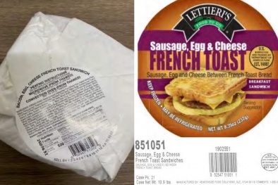 Thu hồi hơn 200 tấn bánh sandwich của Công ty Hearthside Food Solutions do lỗi ghi nhãn