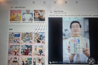 ‘Sốc’ với quảng cáo sản phẩm Hikid: 100g bằng 20 lít sữa!