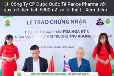 Thêm thông tin liên quan tới công ty sản xuất gần 600 sản phẩm sữa giả