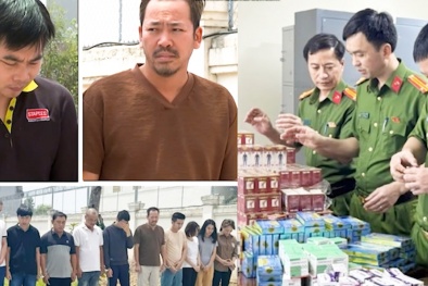 Lật tẩy đường dây sản xuất gần 10 tấn thuốc giả, thu lợi gần 200 tỷ đồng