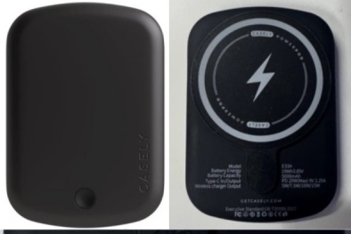 Gần 430.000 sạc dự phòng không dây Casely bị thu hồi vì nguy cơ cháy nổ