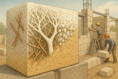Vật liệu từ nấm có thể cung cấp giải pháp thay thế bê tông bền vững