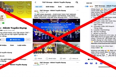 Cảnh giác trước chiêu trò mạo danh T&T Group trên mạng xã hội để lừa đảo, chiếm đoạt tài sản