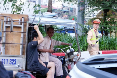 Hà Nội xử lý nhiều trường hợp vi phạm liên quan tới xe ba, bốn bánh tự chế gây mất an toàn