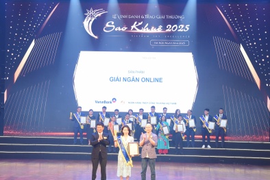 Giải ngân online của VietinBank đạt giải thưởng Sao Khuê năm 2025