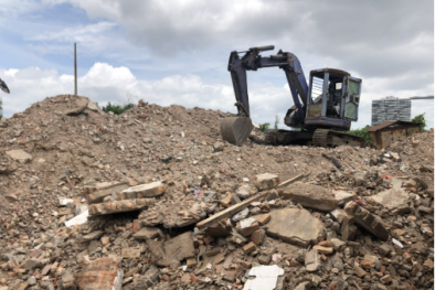 TCVN 13946:2024 vật liệu san lấp tái chế từ phế thải phá dỡ công trình