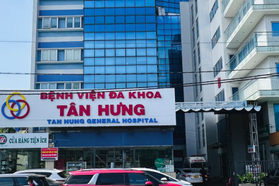 Tai biến tràn khí màng phổi sau nâng ngực, hút mỡ tại Bệnh viện đa khoa Tân Hưng
