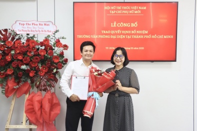 Tạp chí Phụ nữ Mới tái hoạt động Văn phòng đại diện tại TP.HCM