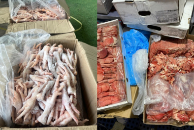 Phát hiện gần 2,6 tấn thực phẩm đông lạnh không rõ nguồn gốc ở TP Đà Lạt