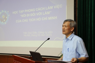 Học tập phong cách làm việc ‘Nói đi đôi với làm’ của Chủ tịch Hồ Chí Minh