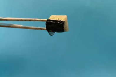 Phát triển vật liệu xốp có thể lấy nước uống từ không khí trong trường hợp khẩn cấp