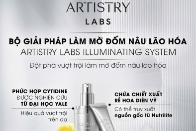 Amway Việt Nam ra mắt bộ giải pháp làm mờ đốm nâu lão hóa Artistry Labs Illuminating System