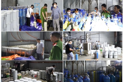 Thanh Hóa: Triệt phá đường dây sản xuất khí cười quy mô lớn