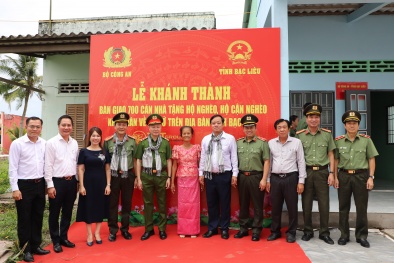 Bàn giao 700 căn nhà tình nghĩa do T&T Group và SHB tài trợ cho người dân tỉnh Bạc Liêu