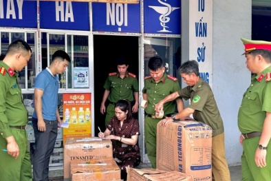 Quảng Bình: Phát hiện 2 cơ sở kinh doanh thuốc tây không phép