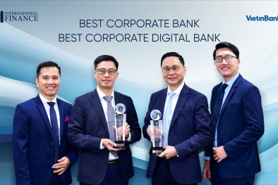 VietinBank nhận giải thưởng quốc tế dành cho ngân hàng doanh nghiệp