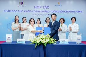 Vinschool và Vinmec ký thỏa thuận hợp tác toàn diện, nâng chuẩn chăm sóc sức khỏe mầm non cho hơn 15.000 học sinh