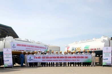 BSR xuất bán lô sản phẩm mới Nhiên liệu hàng không bền vững (SAF)