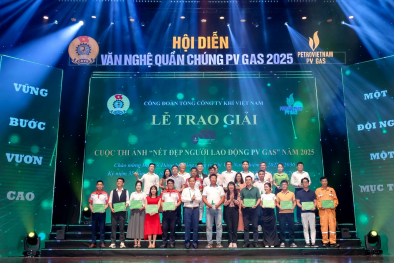 'Nét đẹp người lao động PV GAS' - Cuộc thi ảnh ghi dấu những ngày đại lễ năm 2025