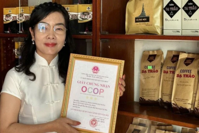 Thu hồi giấy chứng nhận sản phẩm đạt OCOP 3 sao vì liên quan đến hơn 17 tấn cà phê giả