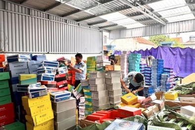 Gần 5.000 đồ dùng cho trẻ em không rõ nguồn gốc bị thu giữ tại Ninh Bình