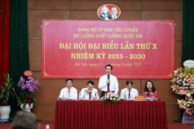 Đại hội Đảng bộ Ủy ban TCĐLCL Quốc gia nhiệm kỳ 2025-2030: Đoàn kết, trí tuệ, đổi mới 