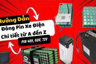Tự học kỹ thuật pin xe đạp điện, pin xe điện tại nhà – tiết kiệm, an toàn và hiệu quả