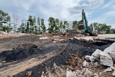 Hà Nội phát hiện hơn 1.600 tấn chất thải công nghiệp độc hại chôn lấp trái phép