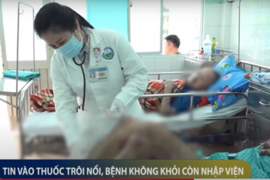 Tin vào thuốc trôi nổi, bệnh nhân không khỏi bệnh còn phải nhập viện