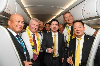 Vietravel Airlines đón máy bay Airbus A321 đầu tiên thuộc sở hữu của hãng
