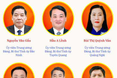 Chân dung Bí thư, Chủ tịch 34 tỉnh, thành phố trực thuộc Trung ương