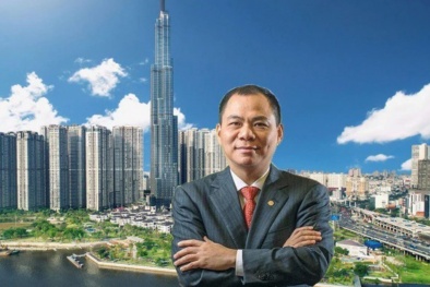 Cổ phiếu Vingroup tăng kịch trần, tài sản tỷ phú Vượng gần ngưỡng 11 tỷ USD
