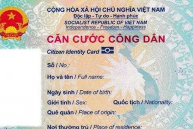 Tuyệt đối không để lộ 4 thông tin 'tử huyệt' trên CCCD gắn chip