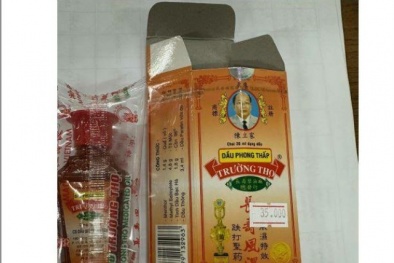 Sở Y tế Nghệ An cảnh báo “Dầu phong thấp Trường Thọ” là thuốc giả
