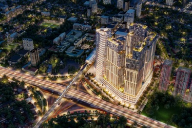 Sun Feliza Suites - Căn hộ chạm tới đẳng cấp 6 sao với sảnh cao tới 14 mét tại Cầu Giấy