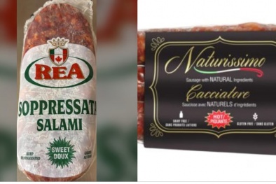 Canada thu hồi hơn 60 sản phẩm salami do nguy cơ nhiễm khuẩn salmonella