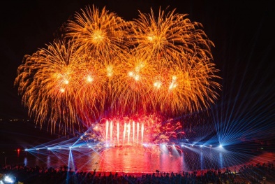 Hàng ngàn drone sẽ xuất hiện trên bầu trời Phú Quốc trong show diễn Symphony of the sea từ tháng 11 này