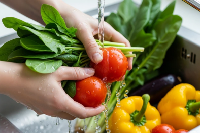 Chuyên gia Mỹ chỉ cách rửa rau củ tốt nhất để loại bỏ thuốc trừ sâu
