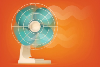 Dùng quạt điện trong nắng nóng: Lợi bất cập hại