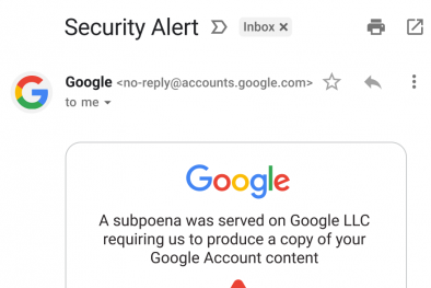 Cảnh báo: Email giả mạo Google có thể khiến bạn mất toàn bộ tài khoản