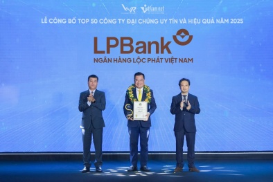 Tiếp đà tăng trưởng bền vững, LPBank thăng hạng trong bộ đôi giải thưởng uy tín năm 2025