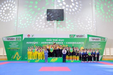Mãn nhãn với màn trình diễn của 68 đội tại Giải thể dục Aerobic Cúp MILO lần VIII 