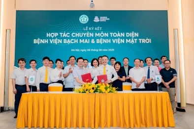 Tăng cường kết nối y tế công – tư: Bệnh viện Mặt Trời hợp tác toàn diện với Bệnh viện Bạch Mai
