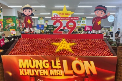 Thị trường hàng hóa sôi động, nhiều khuyến mãi lớn dịp Quốc khánh 2/9