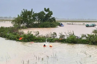 Tập trung ứng phó mưa lũ sau bão Kajiki, đảm bảo an toàn cho người dân 