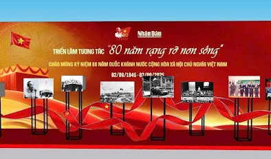 Triển lãm tương tác '80 năm rạng rỡ non sông – Con đường Độc lập'